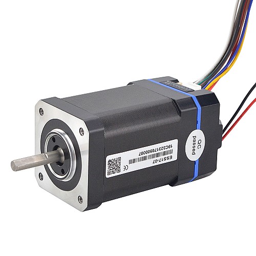 ESS Series 0.60Nm(85oz.in) Nema 17 Integrated Closed Loop Stepper Servo Motor 24-36VDC 1000PPR - ESS17-07 | StepperOnline AU