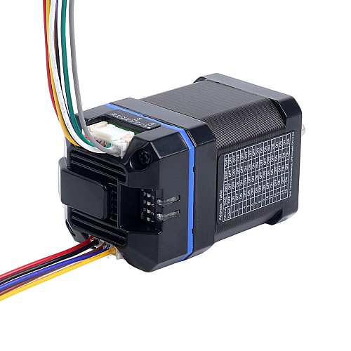 ESS Series 0.48Nm(68.00oz.in) Nema 17 Integrated RS485 Closed Loop Stepper Servo Motor 24VDC 1000PPR - ESS17-RS04 | StepperOnline AU