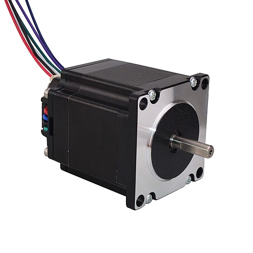 Nema 23 Integrated Stepper Motor 126Ncm(178.4oz.in) w/ Driver ISD04 12-38VDC - ISD04-10 | StepperOnline AU