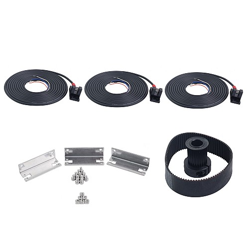 LA12 Series Belt Driven Max. Horizontal Payload 35kg Stroke 500mm for Closed Loop Stepper Motor - LA12-34LL403-500 | StepperOnline AU