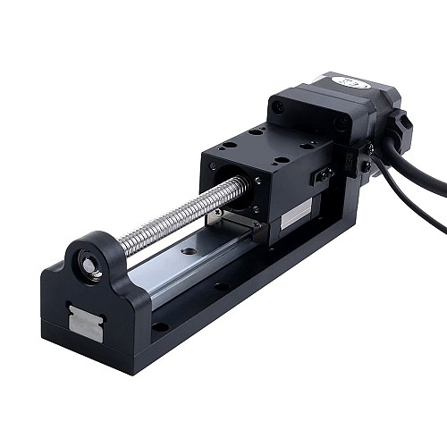 Nema 17 Stepper Ball Screw Linear Actuator 1.5A Stroke 80mm 0.25Nm(35.40oz.in) Lead 2mm(0.07874") with Sensor - LMD17S13BAB15-080 | StepperOnline AU