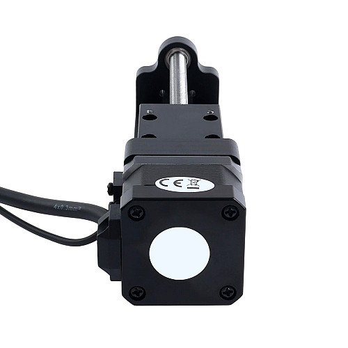 Nema 17 Stepper Ball Screw Linear Actuator 1.5A Stroke 80mm 0.25Nm(35.40oz.in) Lead 2mm(0.07874") with Sensor - LMD17S13BAB15-080 | StepperOnline AU