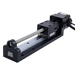 Nema 17 Stepper Ball Screw Linear Actuator 1.5A Stroke 120mm 0.25Nm(35.40oz.in) Lead 1mm(0.0393") with Sensor