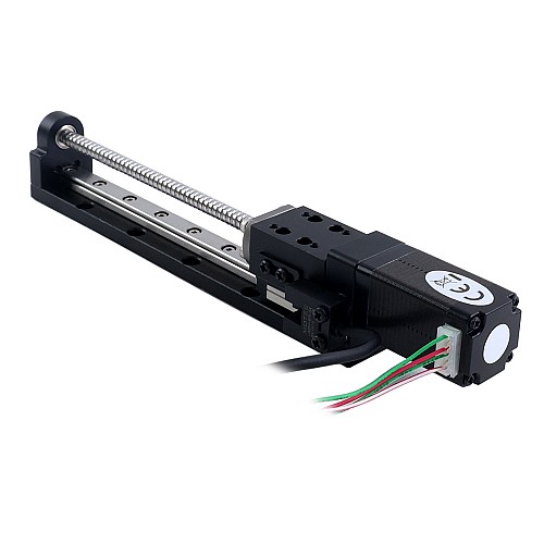 Nema 8 Stepper Ball Screw Linear Actuator 0.5A Stroke 90mm 0.02Nm(2.83oz.in) Lead 2mm(0.07874) with Sensor - LMD8S15BAA05-090 | StepperOnline AU