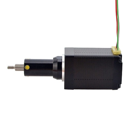 NEMA 11 Captive Acme Linear Stepper Motor 1.0A 46mm Stack Screw Lead 2.54mm(0.1) Travel 25.4mm - 11C18S1004GD5-025RS | StepperOnline AU