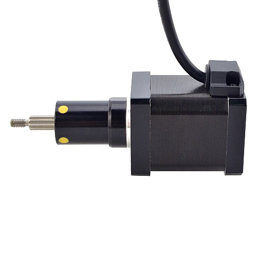NEMA 14 Captive Acme Linear Stepper Motor 1.5A 47mm Stack Screw Lead 2.54mm(0.1) Travel 25.4mm - 14C19S1504GF5-025RS | StepperOnline AU