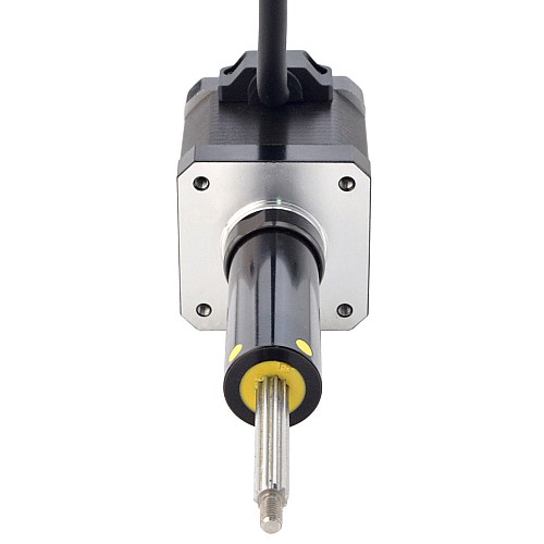 NEMA 17 Captive Acme Linear Stepper Motor 2.5A 48mm Stack Screw Lead 6.35mm(0.25) Travel 50.8mm - 17C19S2504RF5-051RS | StepperOnline AU