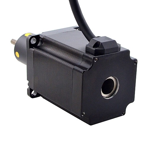 NEMA 23 Captive Acme Linear Stepper Motor 4.0A 75mm Stack Screw Lead 2.54mm(0.1) Travel 31.8mm - 23C30S4004GG5-032RS | StepperOnline AU