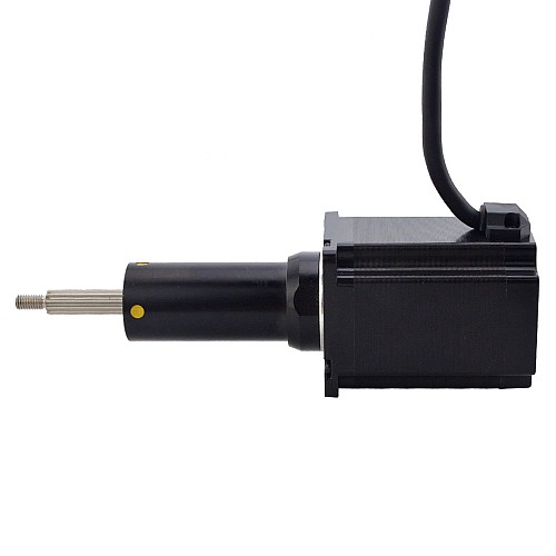 NEMA 23 Captive Acme Linear Stepper Motor 4.0A 75mm Stack Screw Lead 5.08mm(0.2) Travel 63.5mm - 23C30S4004HG5-064RS | StepperOnline AU