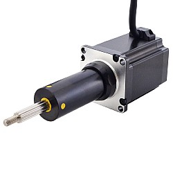 NEMA 23 Captive Acme Linear Stepper Motor 4.0A 75mm Stack Screw Lead 5.08mm(0.2") Travel 63.5mm