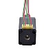 NEMA 8 Captive Acme Linear Stepper Motor 0.5A 38.2mm Stack Screw Lead 2mm(0.07874") Travel 19.1mm - 8C15S0504AC5-019RS | StepperOnline AU