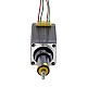 NEMA 8 Captive Acme Linear Stepper Motor 0.5A 38.2mm Stack Screw Lead 2mm(0.07874") Travel 19.1mm - 8C15S0504AC5-019RS | StepperOnline AU