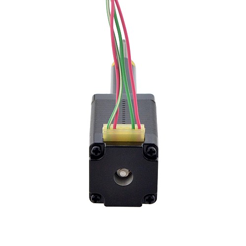 NEMA 8 Captive Acme Linear Stepper Motor 0.5A 38.2mm Stack Screw Lead 2mm(0.07874") Travel 38.1mm - 8C15S0504AC5-038RS | StepperOnline AU