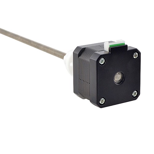 Nema 17 External 34mm Stack 0.4A Lead 2mm(0.07874) Length 200mm - 17E13S0404AF2-200RS | StepperOnline AU