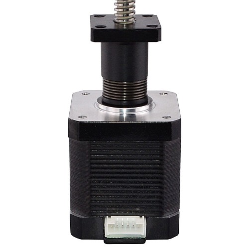 Anti-backlash Screw Nut Nema 17 External 48mm Stack 1.68A Lead 2mm(0.07874") Length 330mm - 17E19S1684AB4-330RA | StepperOnline AU