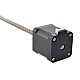 Nema 17 Non-captive 44Ncm (62.31oz.in) 48mm Stack 1.68A Lead 8mm(0.31496) Length 200mm - 17N19S1684MB4-200RS | StepperOnline AU