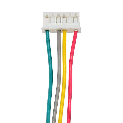 Nema 17 External 34mm Stack 0.4A Lead 8mm(0.31496) Length 200mm - 17E13S0404MB2-200RS | StepperOnline AU