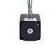 NEMA 11 External Acme Linear Stepper Motor 0.42A 32mm Stack Screw Lead 1.27mm(0.05") Lead Length 150mm - 11E13S0424FD4-150RS | StepperOnline AU