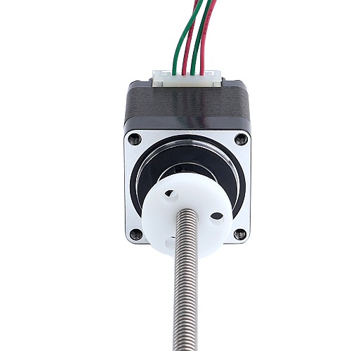 NEMA 11 External Acme Linear Stepper Motor 0.42A 32mm Stack Screw Lead 1.27mm(0.05") Lead Length 150mm - 11E13S0424FD4-150RS | StepperOnline AU