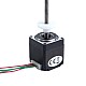 NEMA 11 External Acme Linear Stepper Motor 0.42A 32mm Stack Screw Lead 1.27mm(0.05") Lead Length 150mm - 11E13S0424FD4-150RS | StepperOnline AU