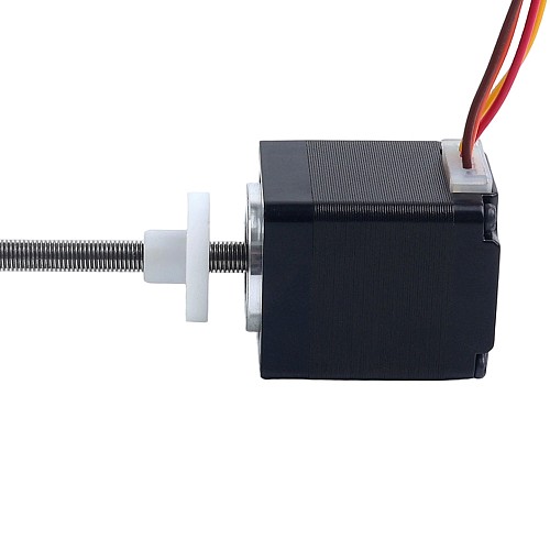 Nema 11 External 34mm Stack 0.75A Lead 0.635mm(0.025") Length 100mm - 11E13S0754ED4-100RS | StepperOnline AU