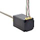 NEMA 11 External Acme Linear Stepper Motor 1.0A 46mm Stack Screw Lead 1.27mm(0.05) Lead Length 150mm - 11E18S1004FD5-150RS | StepperOnline AU