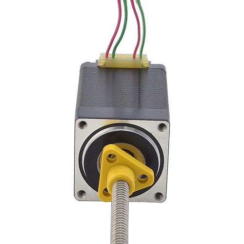 NEMA 11 External Acme Linear Stepper Motor 1.0A 46mm Stack Screw Lead 2.54mm(0.1) Lead Length 150mm - 11E18S1004GD5-150RS | StepperOnline AU