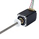 NEMA 11 External Acme Linear Stepper Motor 1.0A 46mm Stack Screw Lead 2.54mm(0.1) Lead Length 250mm - 11E18S1004GD5-250RS | StepperOnline AU