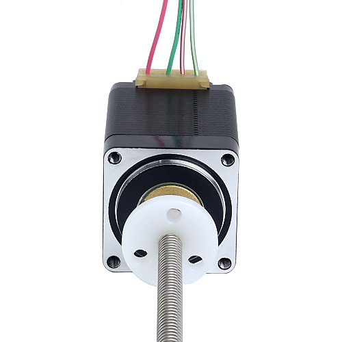 NEMA 11 External Acme Linear Stepper Motor 1.0A 46mm Stack Screw Lead 2.54mm(0.1) Lead Length 250mm - 11E18S1004GD5-250RS | StepperOnline AU