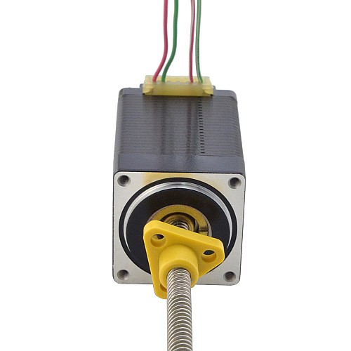 NEMA 11 External Acme Linear Stepper Motor 1.0A 46mm Stack Screw Lead 5.08mm(0.2) Lead Length 150mm - 11E18S1004HD5-150RS | StepperOnline AU