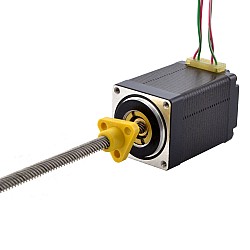 CN On Sale - NEMA 11 External Acme Linear Stepper Motor 1.0A 46mm Stack Screw Lead 10.16mm(0.4") Lead Length 150mm