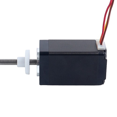 Nema 11 External 51mm Stack 0.67A Lead 0.635mm(0.025") Length 100mm - 11E20S0674ED4-100RS | StepperOnline AU