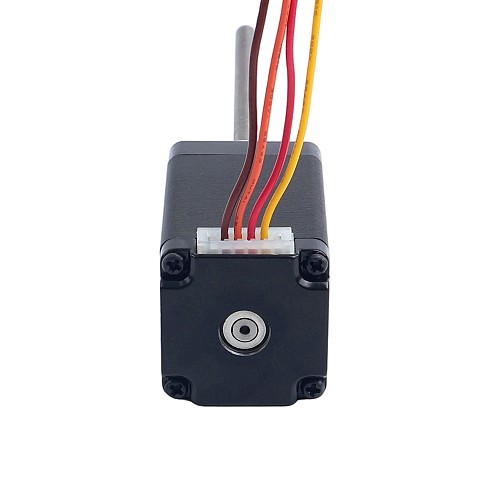 Nema 11 External 51mm Stack 0.67A Lead 0.635mm(0.025") Length 100mm - 11E20S0674ED4-100RS | StepperOnline AU