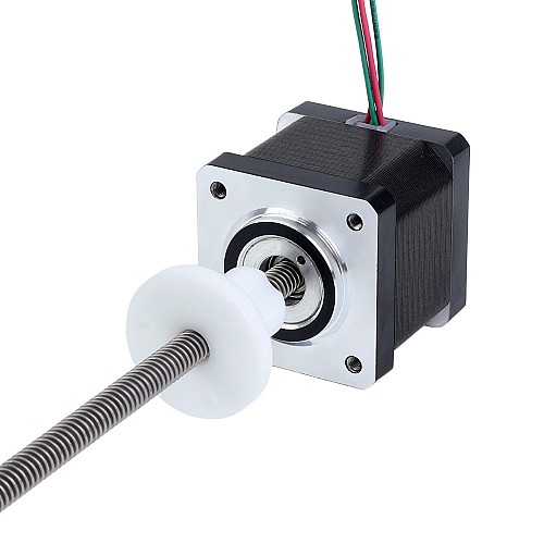 Nema 14 External 34mm Stack 0.57A Lead 2.4384mm(0.096") Length 150mm - 14E13S0574JE4-150RS | StepperOnline AU