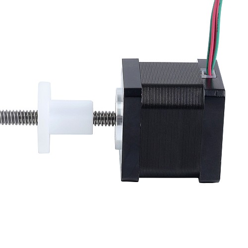 Nema 14 External 34mm Stack 0.57A Lead 2.4384mm(0.096") Length 150mm - 14E13S0574JE4-150RS | StepperOnline AU