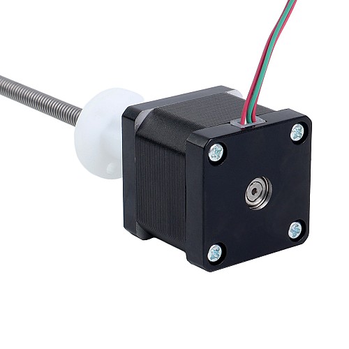 Nema 14 External 34mm Stack 0.57A Lead 2.4384mm(0.096") Length 150mm - 14E13S0574JE4-150RS | StepperOnline AU