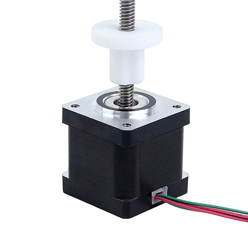 Nema 14 External 34mm Stack 0.57A Lead 2.4384mm(0.096") Length 150mm - 14E13S0574JE4-150RS | StepperOnline AU