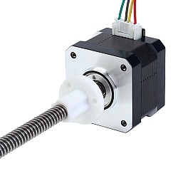 Nema 17 External 34mm Stack 0.4A Lead 4mm(0.15748") Length 150mm