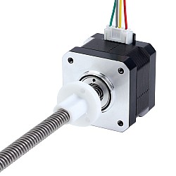 Nema 17 External 34mm Stack 0.4A Lead 8mm(0.31496") Length 150mm