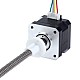 Nema 17 External 34mm Stack 0.4A Lead 8mm(0.31496") Length 150mm - 17E13S0404MB4-150RS | StepperOnline AU