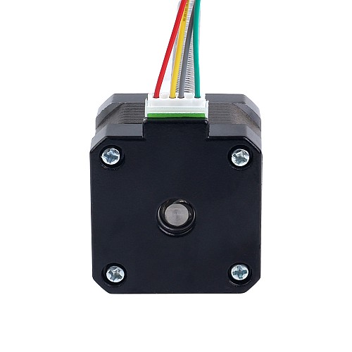 Nema 17 External 34mm Stack 0.4A Lead 8mm(0.31496") Length 150mm - 17E13S0404MB4-150RS | StepperOnline AU