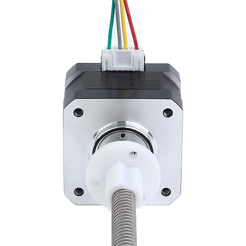 Nema 17 External 34mm Stack 0.4A Lead 8mm(0.31496") Length 150mm - 17E13S0404MB4-150RS | StepperOnline AU