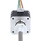Nema 17 External 34mm Stack 0.4A Lead 8mm(0.31496") Length 150mm - 17E13S0404MB4-150RS | StepperOnline AU