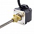 NEMA 17 External Acme Linear Stepper Motor 1.5A 34mm Stack Screw Lead 25.4mm(1") Lead Length 150mm