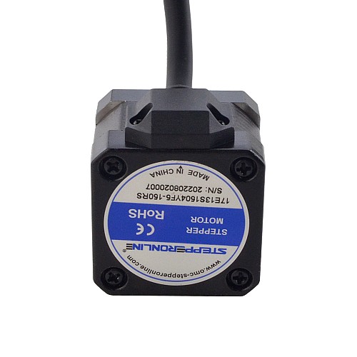 NEMA 17 External Acme Linear Stepper Motor 1.5A 34mm Stack Screw Lead 25.4mm(1) Lead Length 150mm - 17E13S1504YF5-150RS | StepperOnline AU