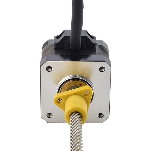 NEMA 17 External Acme Linear Stepper Motor 1.5A 34mm Stack Screw Lead 25.4mm(1) Lead Length 150mm - 17E13S1504YF5-150RS | StepperOnline AU