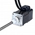 Nema 17 External Acme Linear Stepper Motor 1.68A 48mm Stack Screw Lead 8mm(0.31496") w/ Optical Incremental Encoder 1000PPR