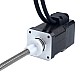 Nema 17 External Acme Linear Stepper Motor 1.68A 48mm Stack Screw Lead 8mm(0.31496") w/ Optical Incremental Encoder 1000PPR - 17E19S1684MB4-300RS-OE1K | StepperOnline AU