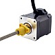 NEMA 17 External Acme Linear Stepper Motor 2.5A 48mm Stack Screw Lead 12.7mm(0.5) Lead Length 150mm - 17E19S2504WF5-150RS | StepperOnline AU