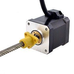 CN On Sale - NEMA 17 External Acme Linear Stepper Motor 2.5A 48mm Stack Screw Lead 25.4mm(1") Lead Length 150mm